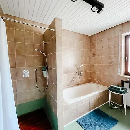 아파트 Ruhestifter-salem Mit Aromasauna Und Hot Tub Bis Zu 10 Personen 잘렘